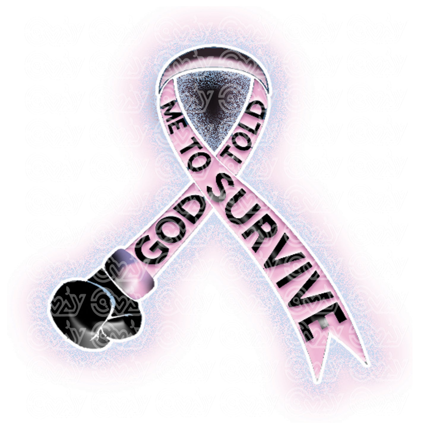 K CANCER SURVIVER pink