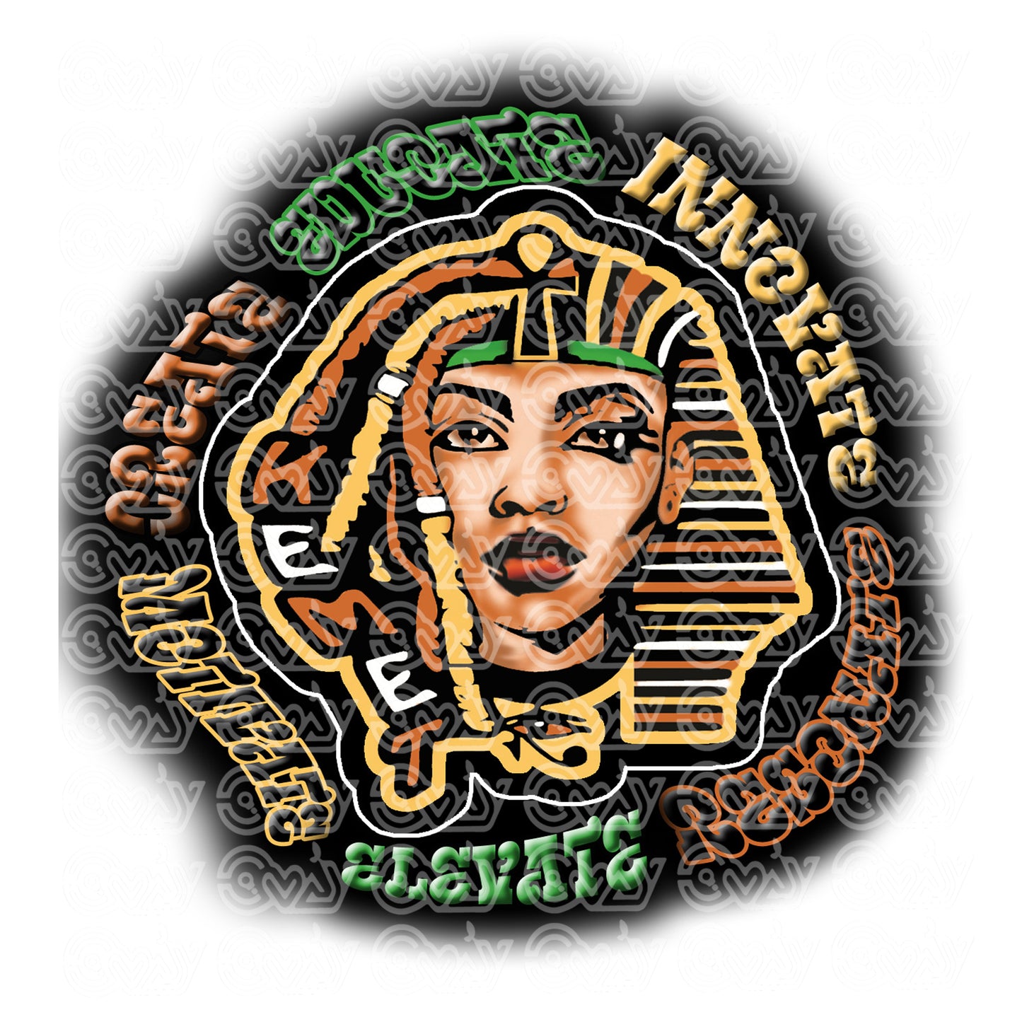 B Kemet, Color WITH WORDS