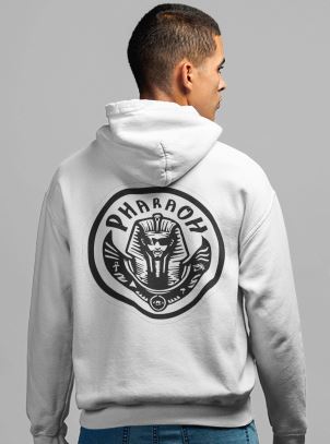 F PHARAOH  black and white